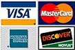 Accepting Visa, MasterCard, American Express, and Discover